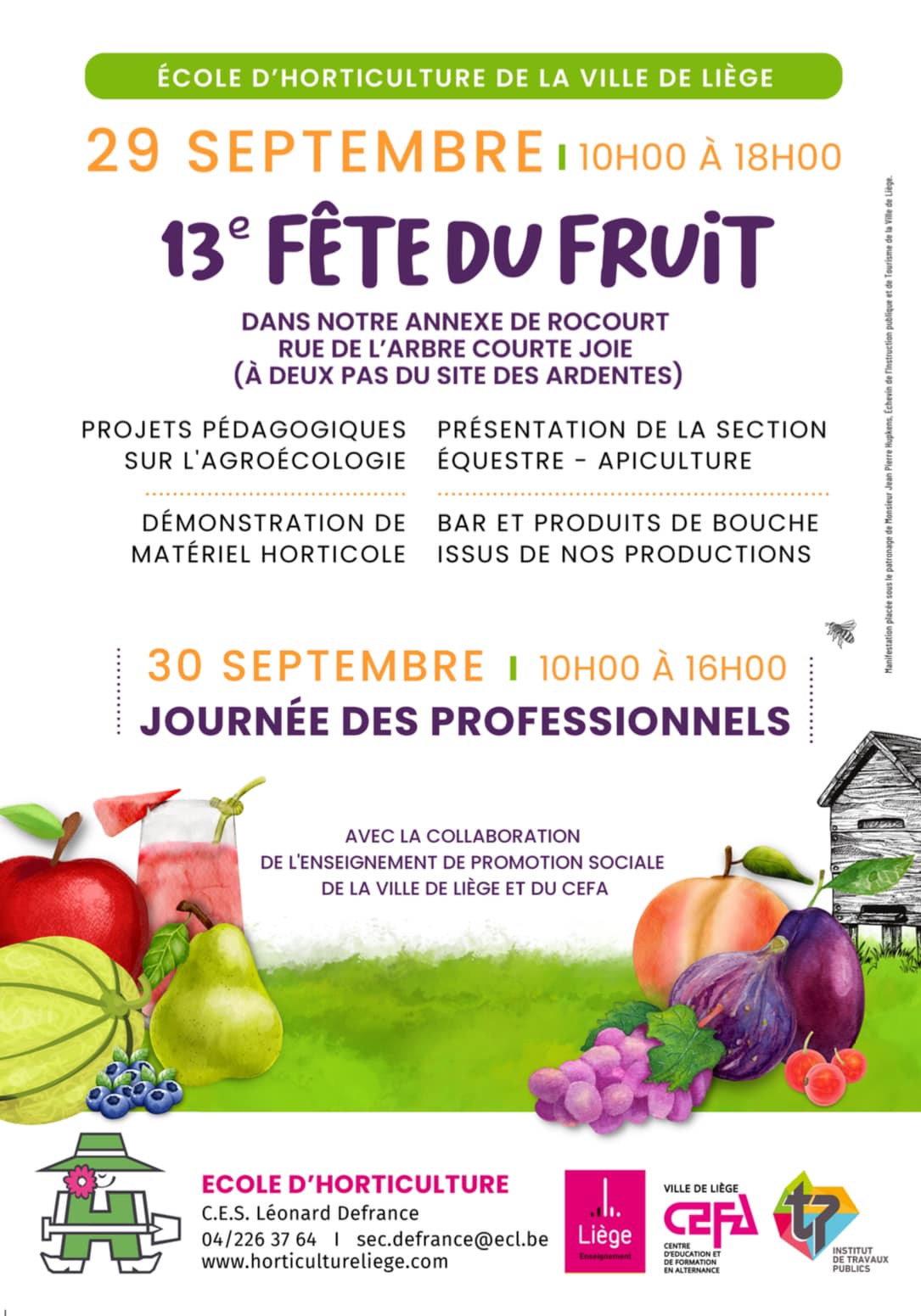 Fête du fruit – visuel